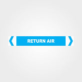 Customized Safety Signs,Return Air Pipe Marker